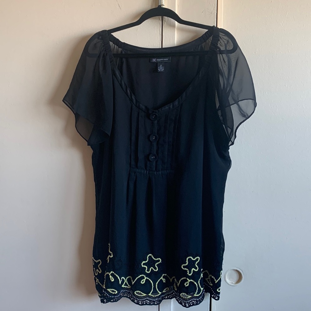 Black blouse
